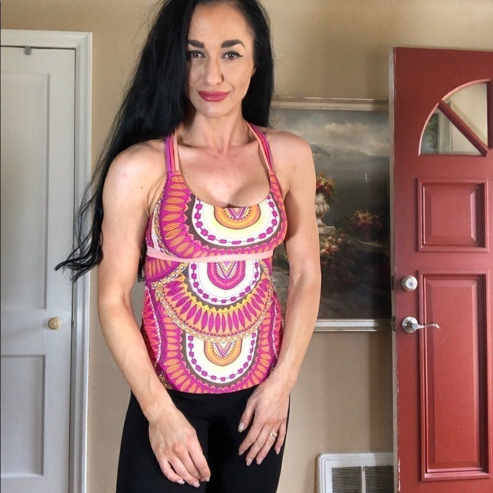 Prana athletic top padded bra